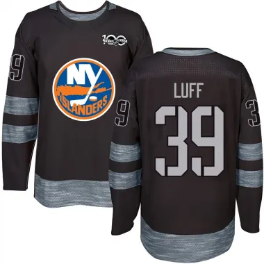 Black Youth Matt Luff Authentic New York Islanders 1917-2017 100th Anniversary Jersey