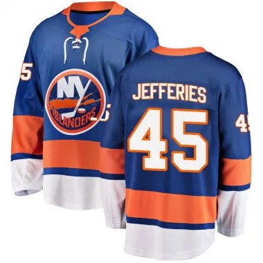 Blue Men's Alex Jefferies Breakaway New York Islanders Home Jersey