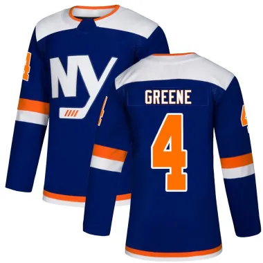 Blue Men's Andy Greene Authentic New York Islanders Alternate Jersey