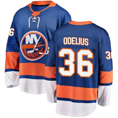 Blue Men's Calle Odelius Breakaway New York Islanders Home Jersey