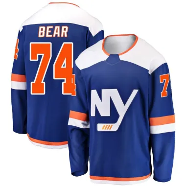 Blue Men's Ethan Bear Breakaway New York Islanders Alternate Jersey