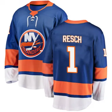 Blue Men's Glenn Resch Breakaway New York Islanders Home Jersey