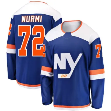 Blue Men's Jesse Nurmi Breakaway New York Islanders Alternate Jersey