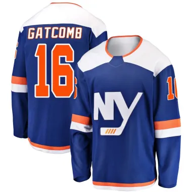 Blue Men's Marc Gatcomb Breakaway New York Islanders Alternate Jersey