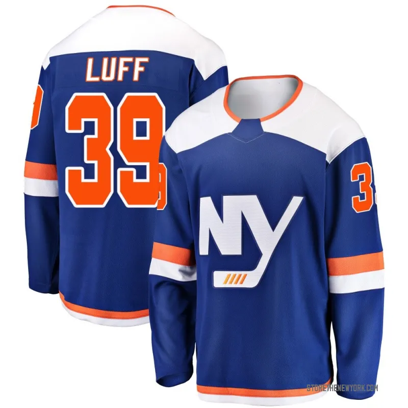 Blue Men's Matt Luff Breakaway New York Islanders Alternate Jersey