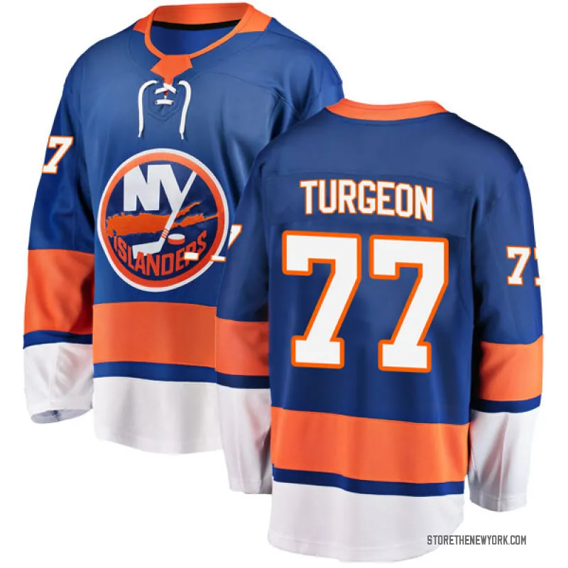 Blue Men's Pierre Turgeon Breakaway New York Islanders Home Jersey