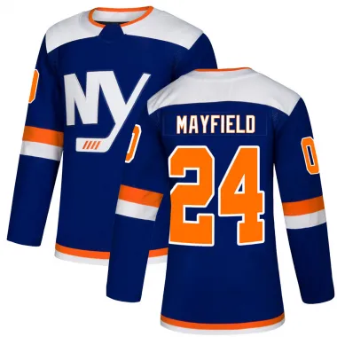 Blue Men's Scott Mayfield Authentic New York Islanders Alternate Jersey