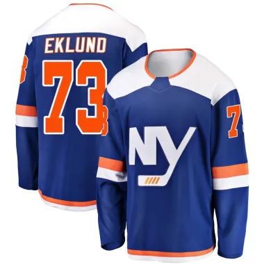 Blue Men's Victor Eklund Breakaway New York Islanders Alternate Jersey