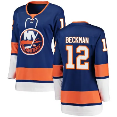 Blue Women's Adam Beckman Breakaway New York Islanders Home Jersey