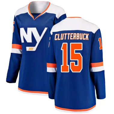 Blue Women's Cal Clutterbuck Breakaway New York Islanders Alternate Jersey