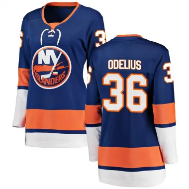 Blue Women's Calle Odelius Breakaway New York Islanders Home Jersey