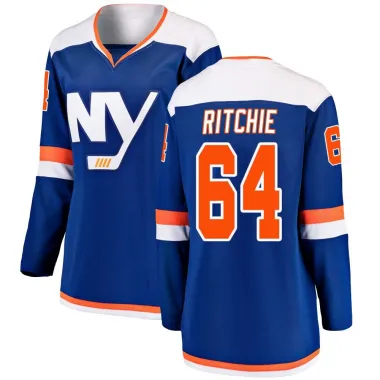 Blue Women's Calum Ritchie Breakaway New York Islanders Alternate Jersey