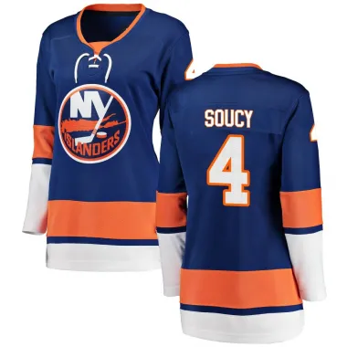 Blue Women's Carson Soucy Breakaway New York Islanders Home Jersey