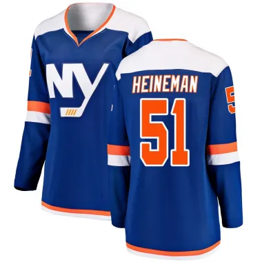 Blue Women's Emil Heineman Breakaway New York Islanders Alternate Jersey