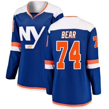 Blue Women's Ethan Bear Breakaway New York Islanders Alternate Jersey