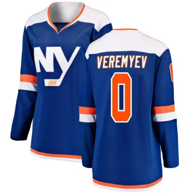 Blue Women's Gleb Veremyev Breakaway New York Islanders Alternate Jersey