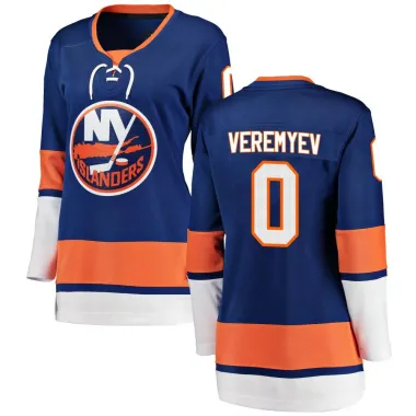 Blue Women's Gleb Veremyev Breakaway New York Islanders Home Jersey