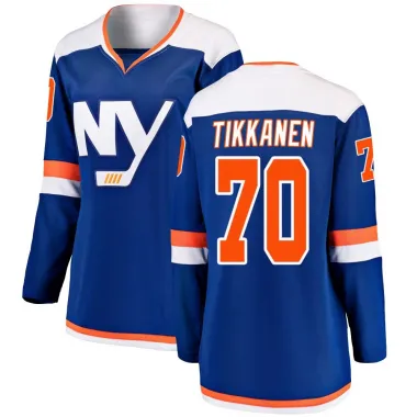 Blue Women's Henrik Tikkanen Breakaway New York Islanders Alternate Jersey