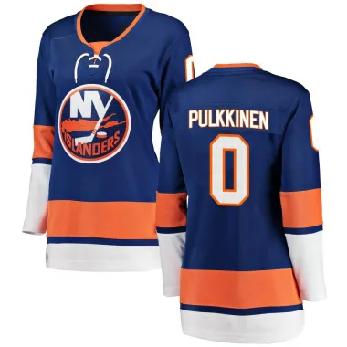 Blue Women's Jesse Pulkkinen Breakaway New York Islanders Home Jersey