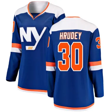 Blue Women's Kelly Hrudey Breakaway New York Islanders Alternate Jersey