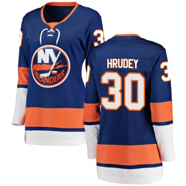 Blue Women's Kelly Hrudey Breakaway New York Islanders Home Jersey