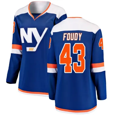 Blue Women's Liam Foudy Breakaway New York Islanders Alternate Jersey
