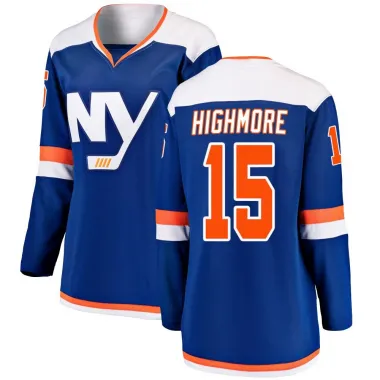 Blue Women's Matthew Highmore Breakaway New York Islanders Alternate Jersey