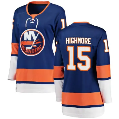 Blue Women's Matthew Highmore Breakaway New York Islanders Home Jersey
