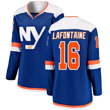 Blue Women's Pat LaFontaine Breakaway New York Islanders Alternate Jersey