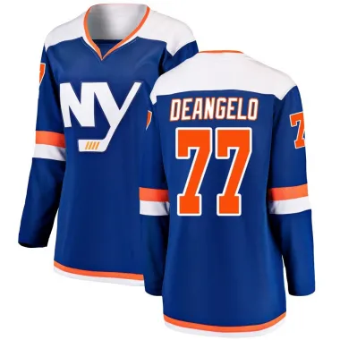 Blue Women's Tony DeAngelo Breakaway New York Islanders Alternate Jersey
