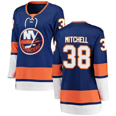 Blue Women's Travis Mitchell Breakaway New York Islanders Home Jersey
