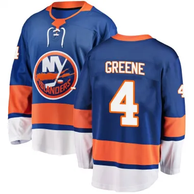 Blue Youth Andy Greene Breakaway New York Islanders Home Jersey