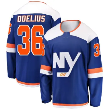 Blue Youth Calle Odelius Breakaway New York Islanders Alternate Jersey