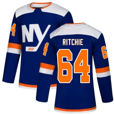 Blue Youth Calum Ritchie Authentic New York Islanders Alternate Jersey