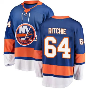 Blue Youth Calum Ritchie Breakaway New York Islanders Home Jersey