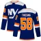 Blue Youth Camden Thiesing Authentic New York Islanders Alternate Jersey