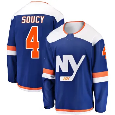 Blue Youth Carson Soucy Breakaway New York Islanders Alternate Jersey