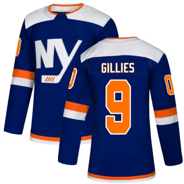 Blue Youth Clark Gillies Authentic New York Islanders Alternate Jersey
