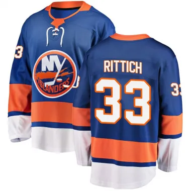 Blue Youth David Rittich Breakaway New York Islanders Home Jersey