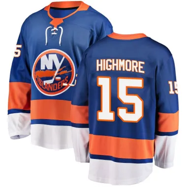 Blue Youth Matthew Highmore Breakaway New York Islanders Home Jersey