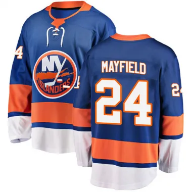 Blue Youth Scott Mayfield Breakaway New York Islanders Home Jersey