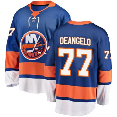 Blue Youth Tony DeAngelo Breakaway New York Islanders Home Jersey