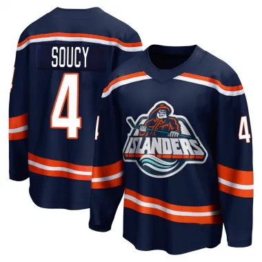 Navy Men's Carson Soucy Breakaway New York Islanders Special Edition 2.0 Jersey