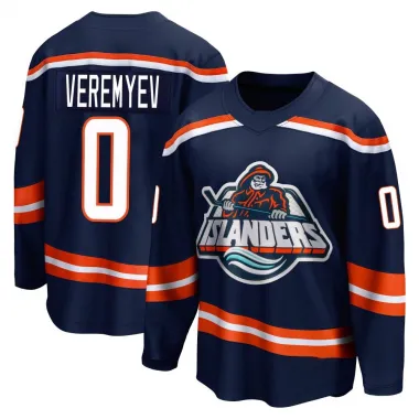 Navy Men's Gleb Veremyev Breakaway New York Islanders Special Edition 2.0 Jersey