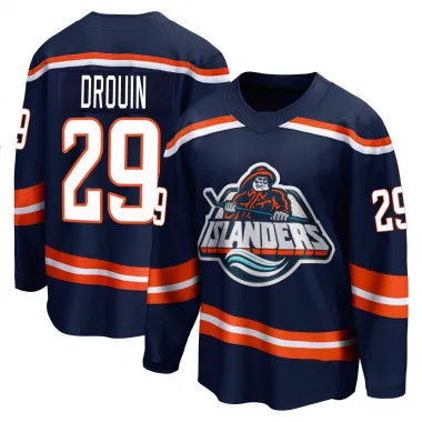 Navy Men's Jonathan Drouin Breakaway New York Islanders Special Edition 2.0 Jersey