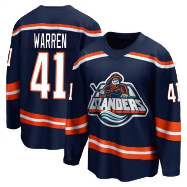 Navy Men's Marshall Warren Breakaway New York Islanders Special Edition 2.0 Jersey