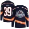 Navy Men's Matt Luff Authentic New York Islanders Reverse Retro 2.0 Jersey