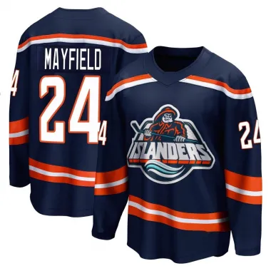 Navy Men's Scott Mayfield Breakaway New York Islanders Special Edition 2.0 Jersey