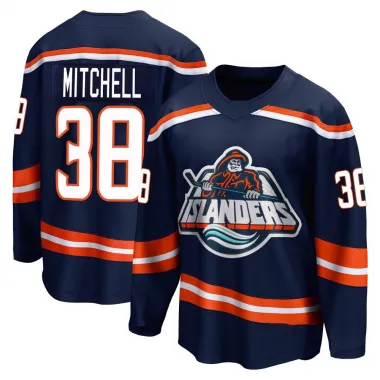 Navy Men's Travis Mitchell Breakaway New York Islanders Special Edition 2.0 Jersey