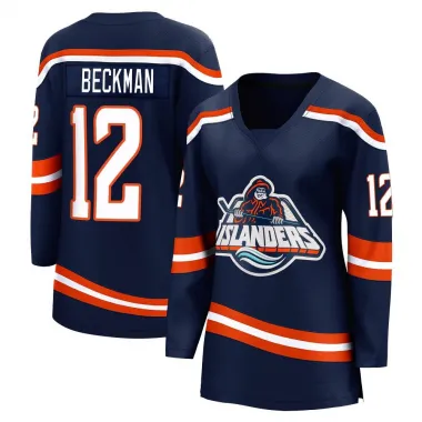 Navy Women's Adam Beckman Breakaway New York Islanders Special Edition 2.0 Jersey